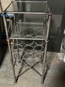 Wine Storage Rack & Mini Bar