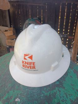 Helmet.     Knife River