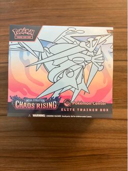Chaos Rising Pokemon Center Elite Trainer Box