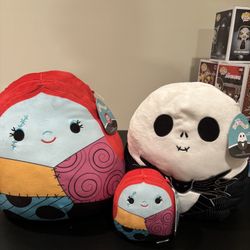Nightmare Before Christmas squishmallow bundle