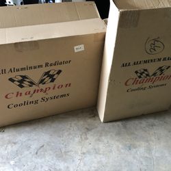 LS Champion 3 Core Radiator With Shroud And Dual Fans