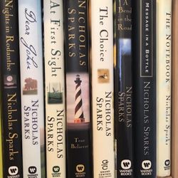 Nicholas Sparks Books - 8 Hardcovers