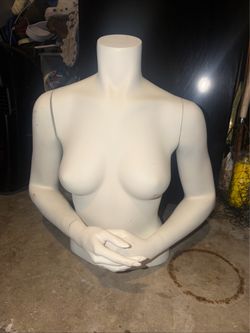Female Torso Mannequin Bust Display – Retail Store Clothing Form