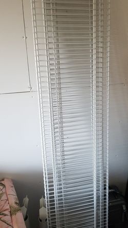 6 foot shelves. 7 available