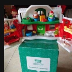 Little People Santa's North Pole Cottage Toys R Us Exclusive 2013 **RARE**LIGHTLY USED!