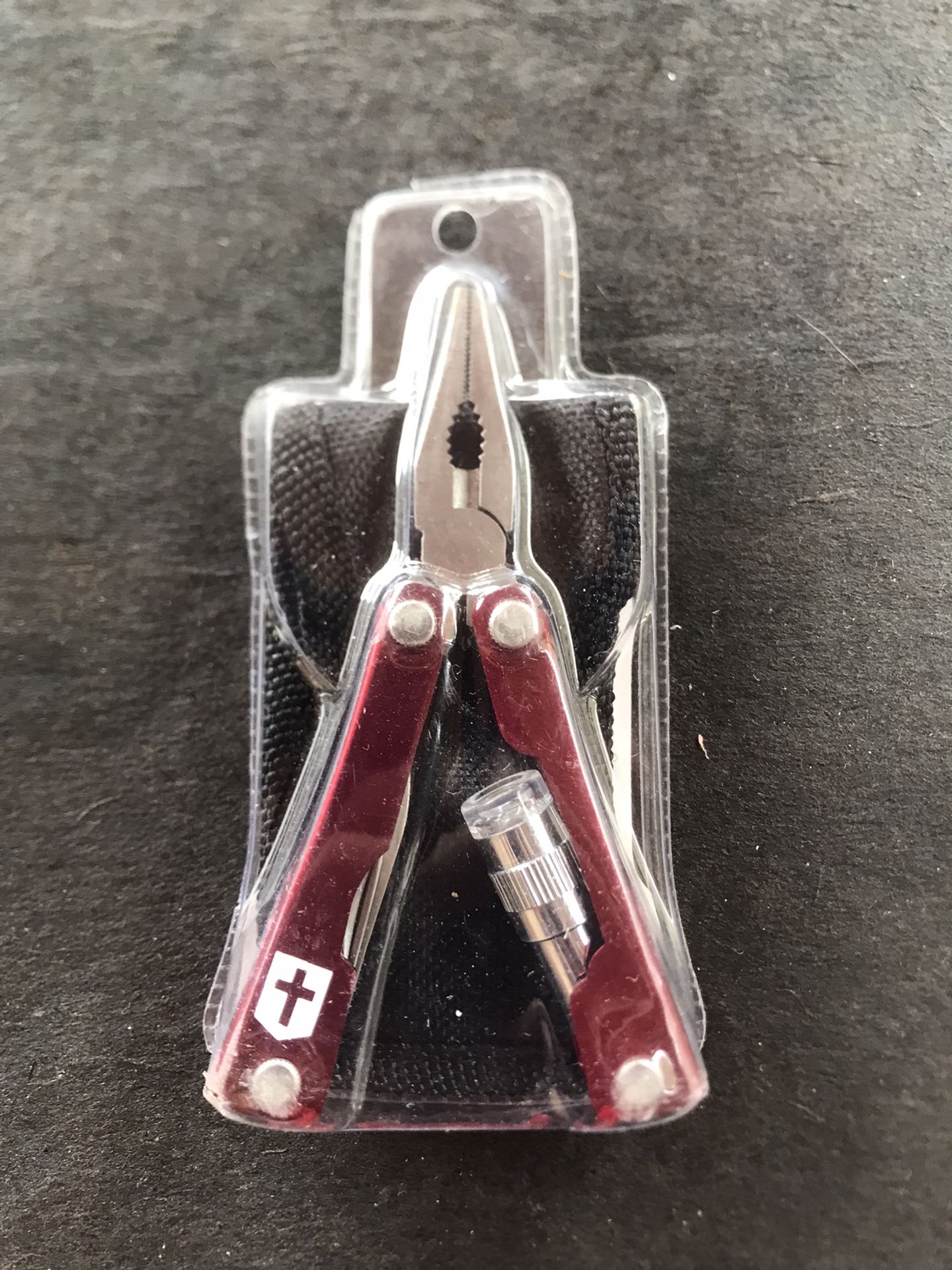 New Kerusso 9-in-1 Mini Multi-tool With LED Flashlight