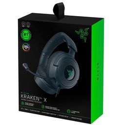 Razer Kraken V4 X Wired Gaming Headset – USB-C/USB-A RGB 7.1 Surround Sound NEW