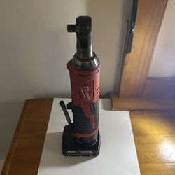 Milwaukee M12 3/8" Cordless Ratchet 2457-20 with battery