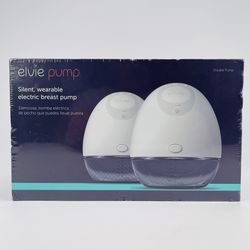 Elvie Hands-Free Wearable Ultra-Quiet Double Breast Pump - New Generation Sealed