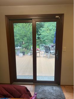 Patio sliding door