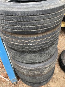 235 80 85 16 G RATED!!!! Trailer tires!