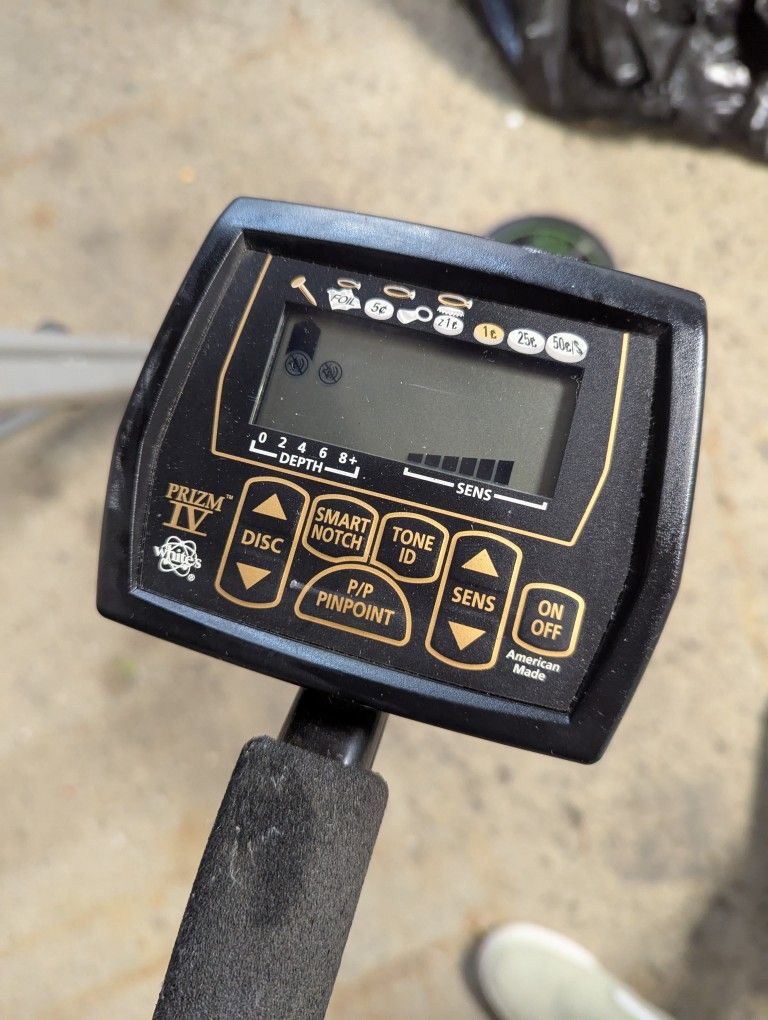 White's Prism IV Metal Detector 