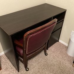 Desk with 2-Drawers (Optional Filing Drawer) - $25 OBO