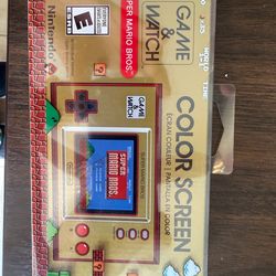 Nintendo Game & Watch: Super Mario Bros. Handheld Console