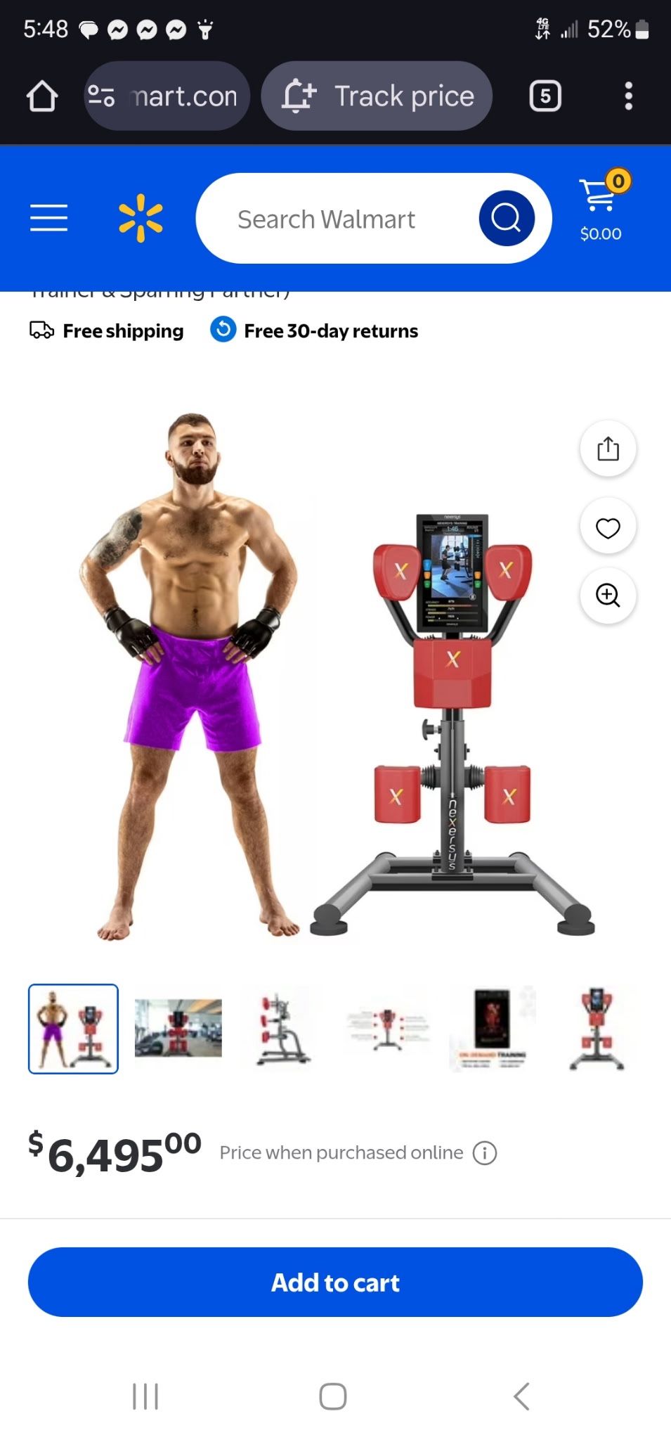 Training And Sparring Partner Electronic Fitness Item