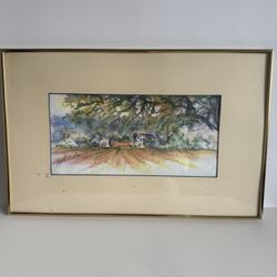 Warm Vintage Watercolor — Signed by Patty Earls