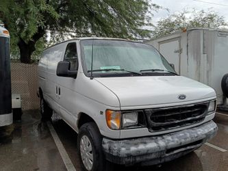 White 2002 Ford Ecoline Cargo 3500 for sale Tucson, AZ