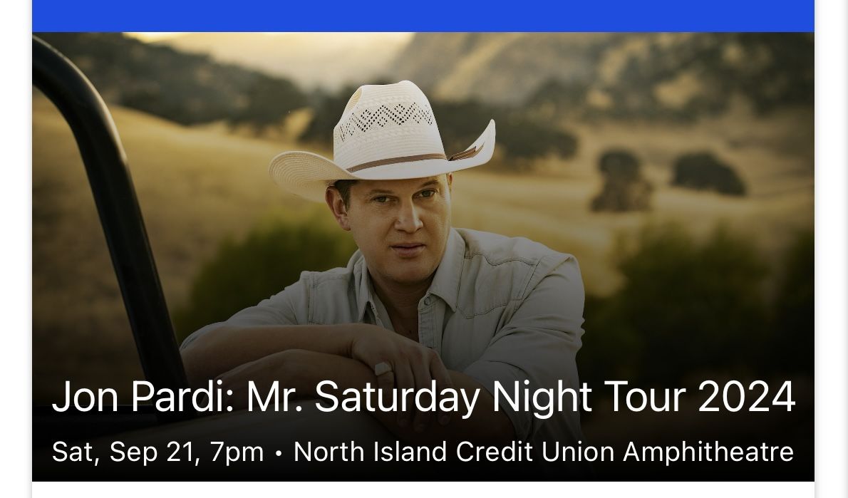 Jon Pardi Tickets