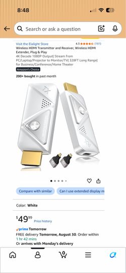 Brand new unopened box wireless HDMI transmitter and receiver