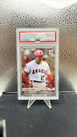 2018 Topps Now Shohei Ohtani PSA 10