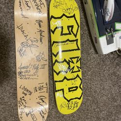 Autographed Skateboards