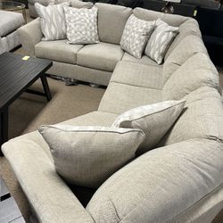 Cuddler Stylish Nice Sectional!