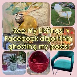 Lots For SALE -- See My Listings! Home DECOR, Shoes, CHAIRS, CRAFTS