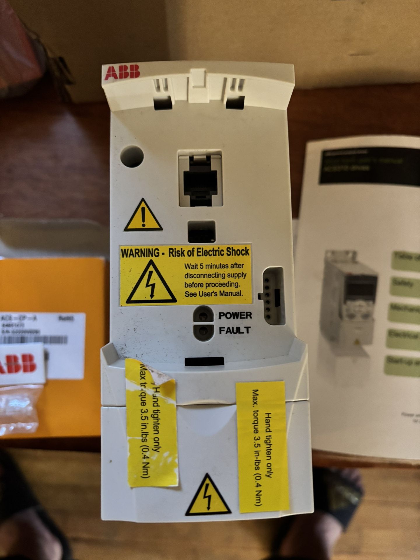 VFD starter- ACS310-03U-09A7-4 ABB AC DRIVE 4KW (5HP)