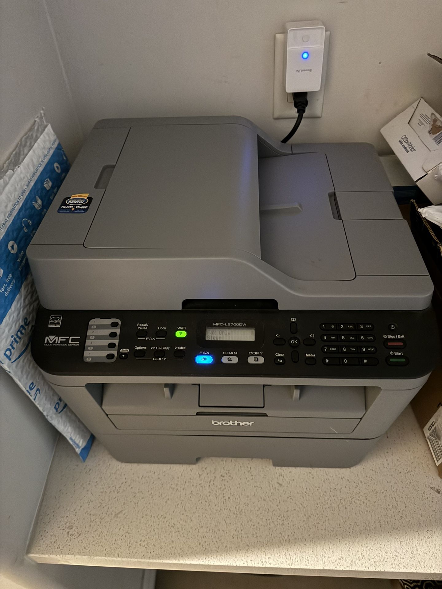 Brother MFC-L2700DW All-in-one Laser Printer