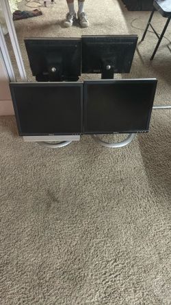 2 Dell Monitors