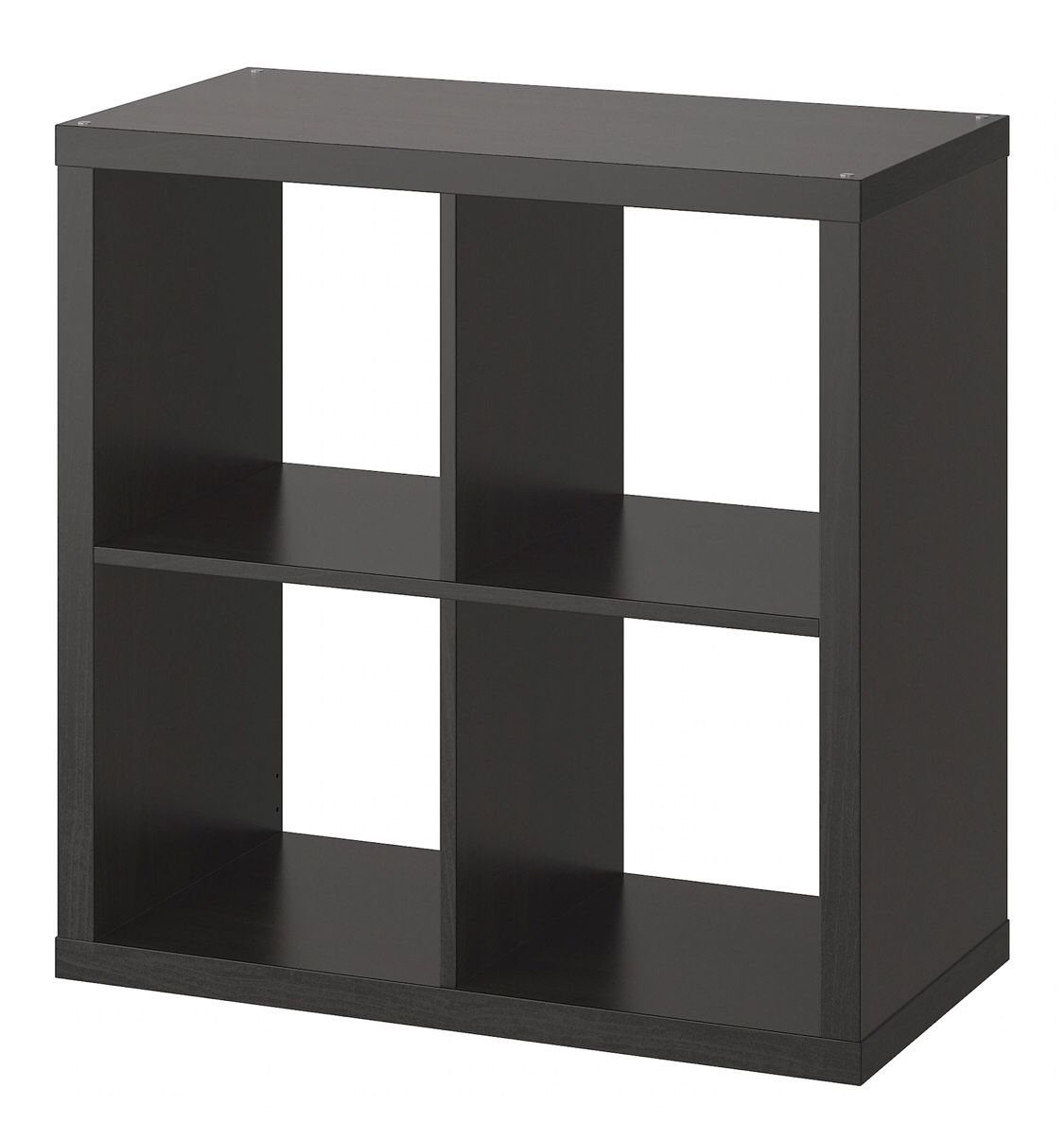 Ikea Kallax shelf unit with Four Fabric Storage Bins