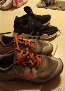 Adidas EQT and Nike Athletic Shoes SIZE 9