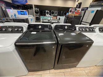 Samsung washer and gas dryer