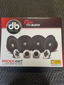 DB Drive PRO6K4MT Component System