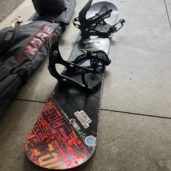 Snowboard Gear - BOARD, BOOTS, BINDINGS, Helmet 