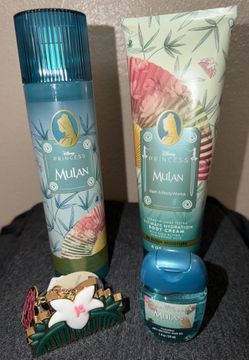 Bath and Body Works Disney Princess Mulan Lot 2026 NWT