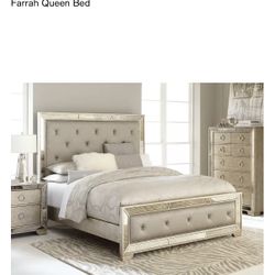 Gorgeous Ava Mirror Bedroom Set