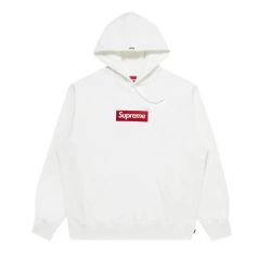 Supreme Box Logo Hooded Sweatshirt FW21 White