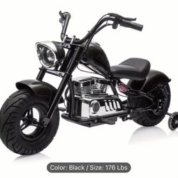 Kids Electric 500 Watt Motorcycle Chopper Automatic 