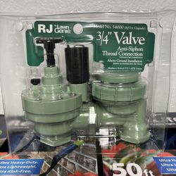 RJ Lawn Genie 3/4 Sprinkler Valves.   
