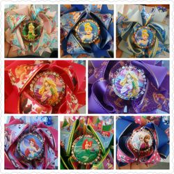 Hair Bows Inspired By Disney Princesses