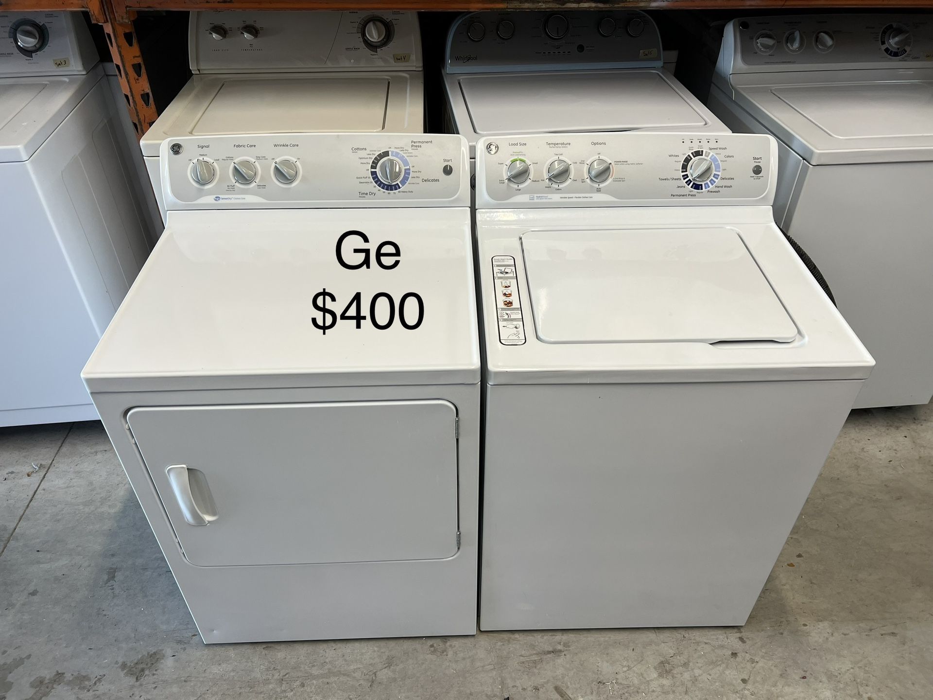 Ge Washer Dryer