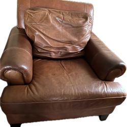 Italian Leather Chair