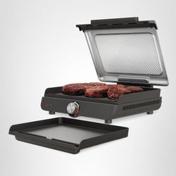 Ninja(NEW in Box) 14’’ Griddle & Indoor Electric Grill for Steak, Burgers & More