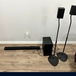 Samsung Soundbar With Sub And Wireless Surround