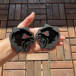 Car Fender Emblem Badge