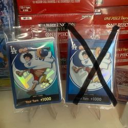 Dodger Luffy Promo