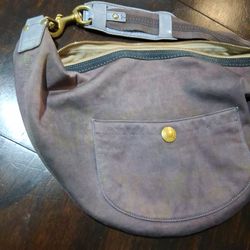 Multi-colored Camo Coach Bag