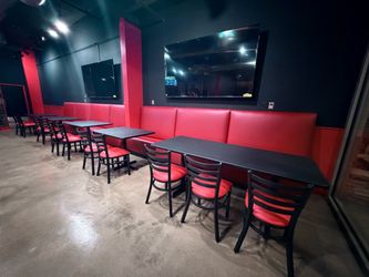 Restaurant Booths, Tables & Chairs – Custom Made