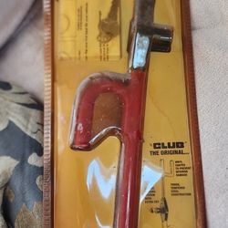 The CLUB STEERING WHEEL LOCK ANTI THEFT DEVICE